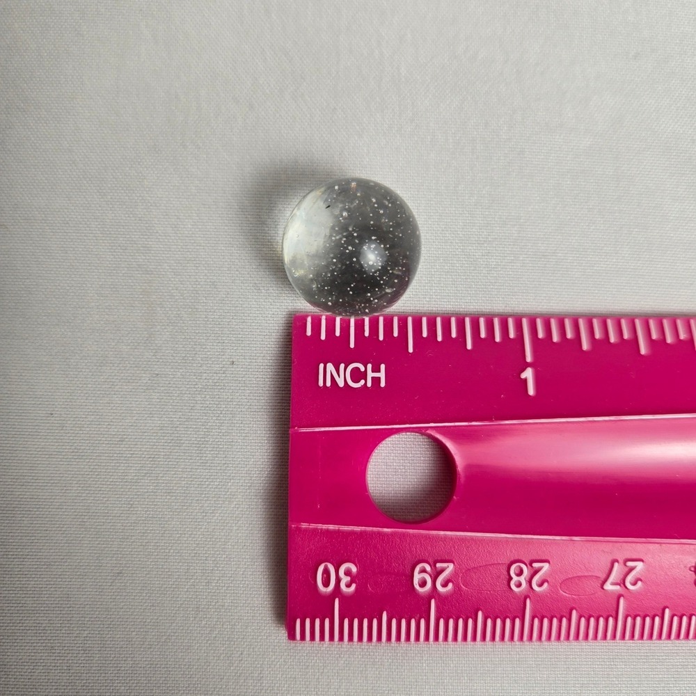 210 Clear Game Marbles With Bubbles, 1 lb 14 oz - Picture 4 of 12